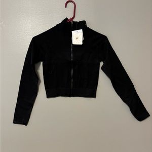 Fabletics workout cropped jacket